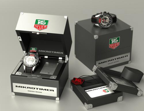 Tag Heuer Mikrotimer and his box preview image